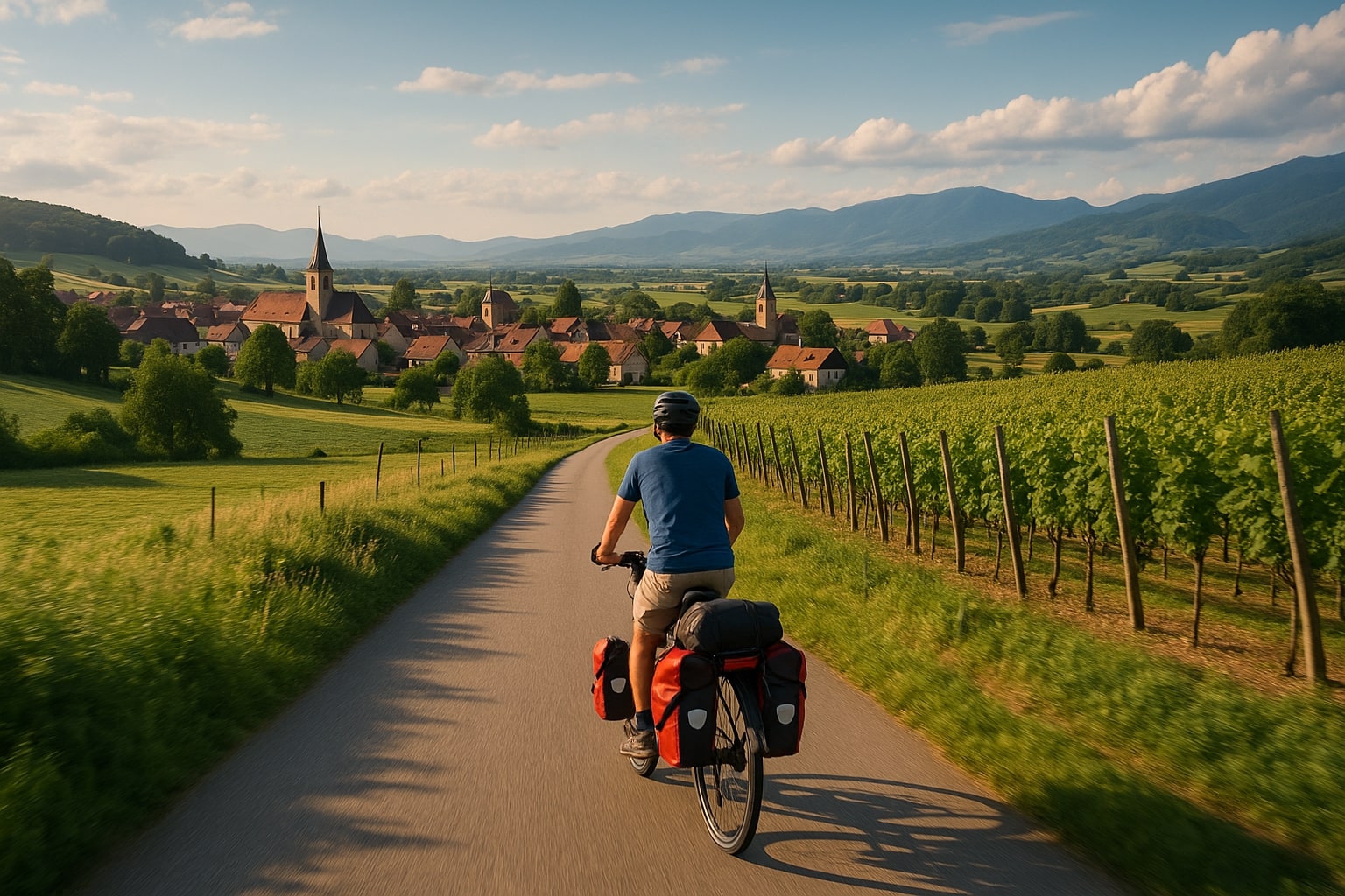 Cykelsemester i Europa