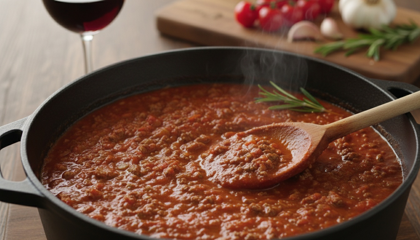 Hur lagar man den godaste köttfärssåsen? Klassisk italiensk metod för maximal smak