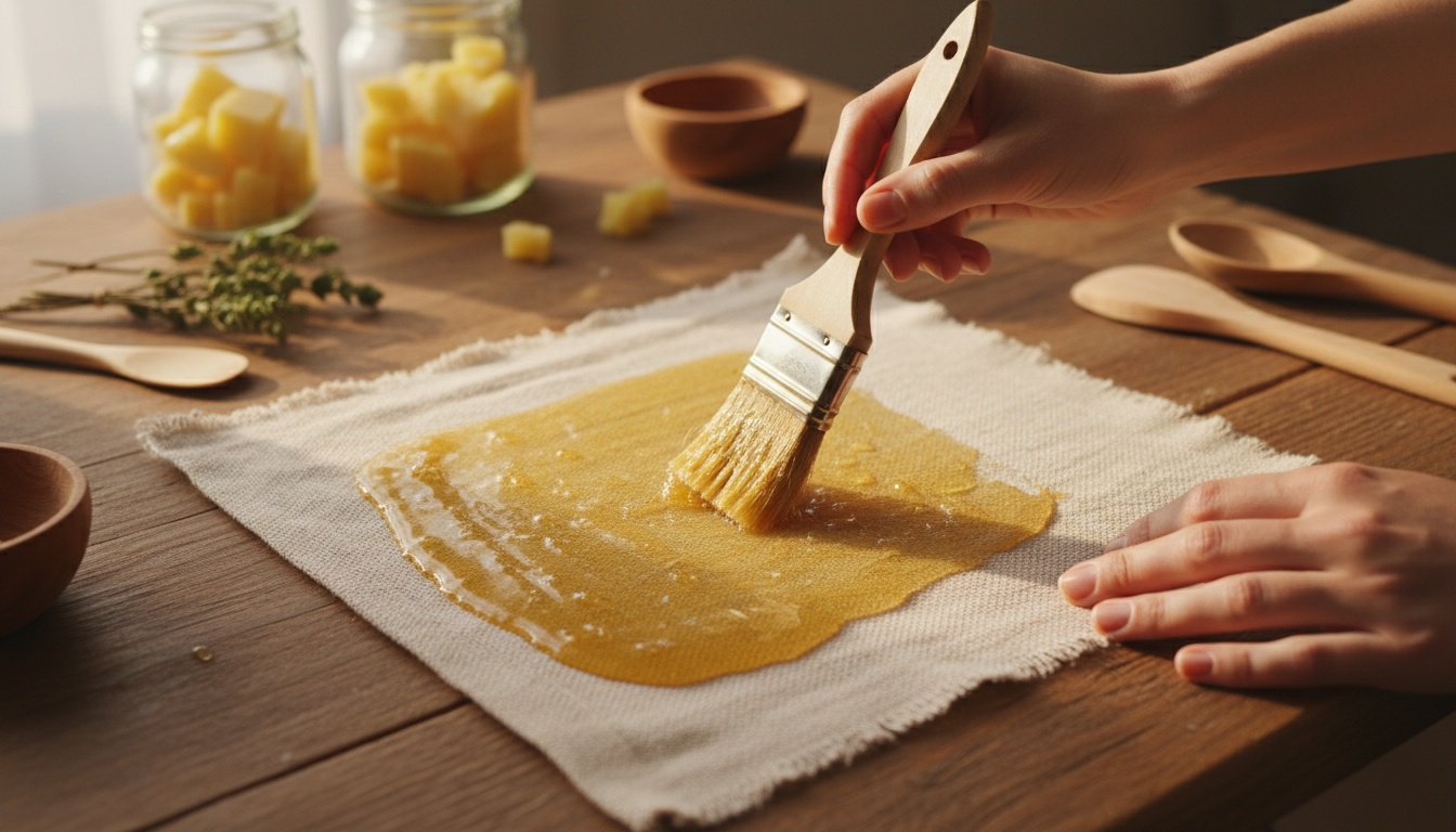 Gör din egen bivaxduk – miljövänligt alternativ istället för plastfolie