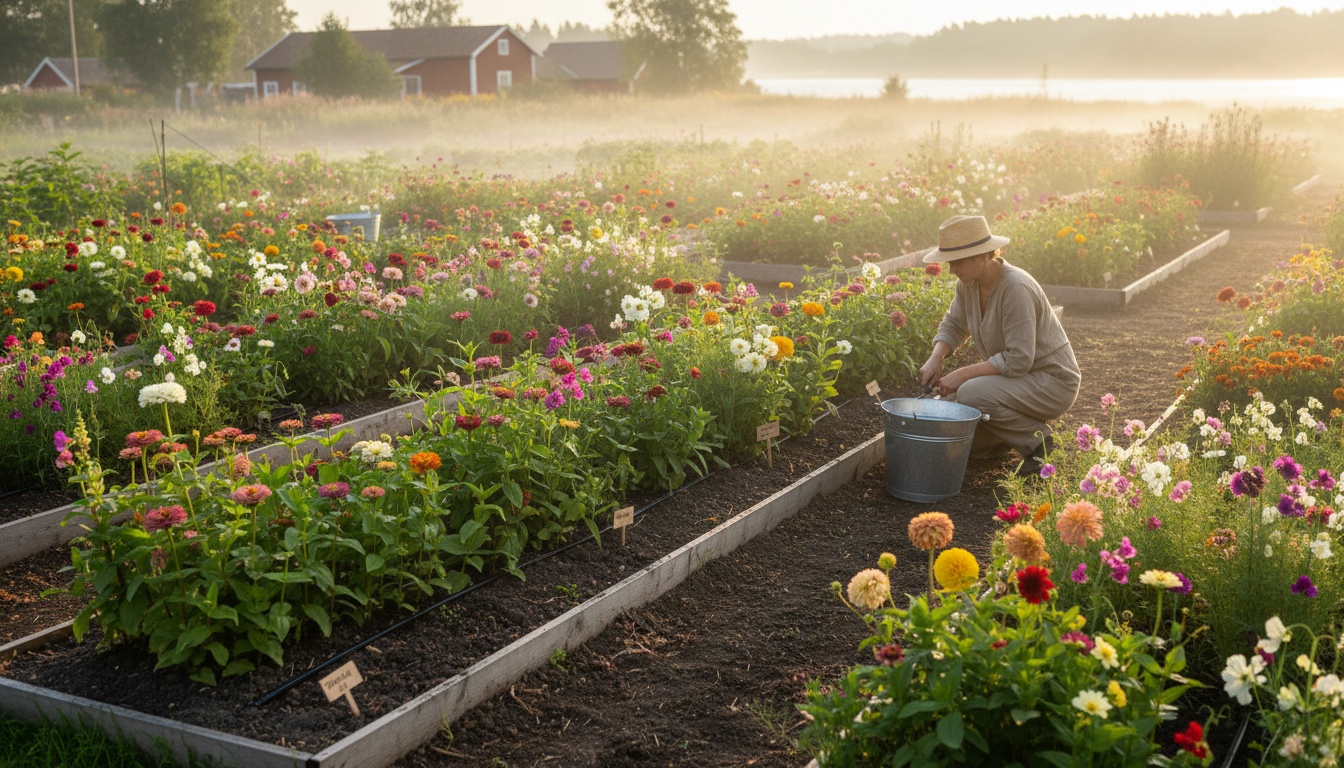 Vad är de bästa tipsen för att odla egna snittblommor?