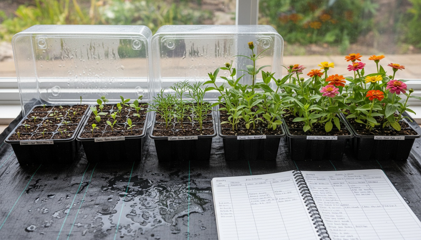 Planering för odling av snittblommor