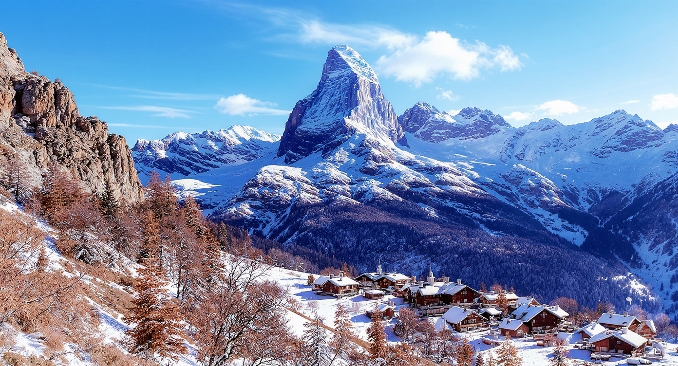 Zermatt: En ikonisk schweizisk skidort vid Matterhorns fot